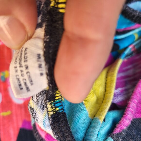 Roxy Hawaiian Floral One Shoulder Dress Medium - Picture 6 of 9